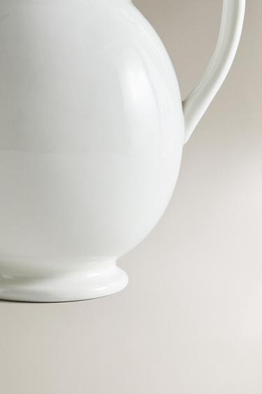 CERAMIC JUG - White by Zara - Image 4