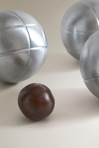 ENSEMBLE DE PÉTANQUE HOUSSE EN CUIR - Imprimée de Zara - Image 3