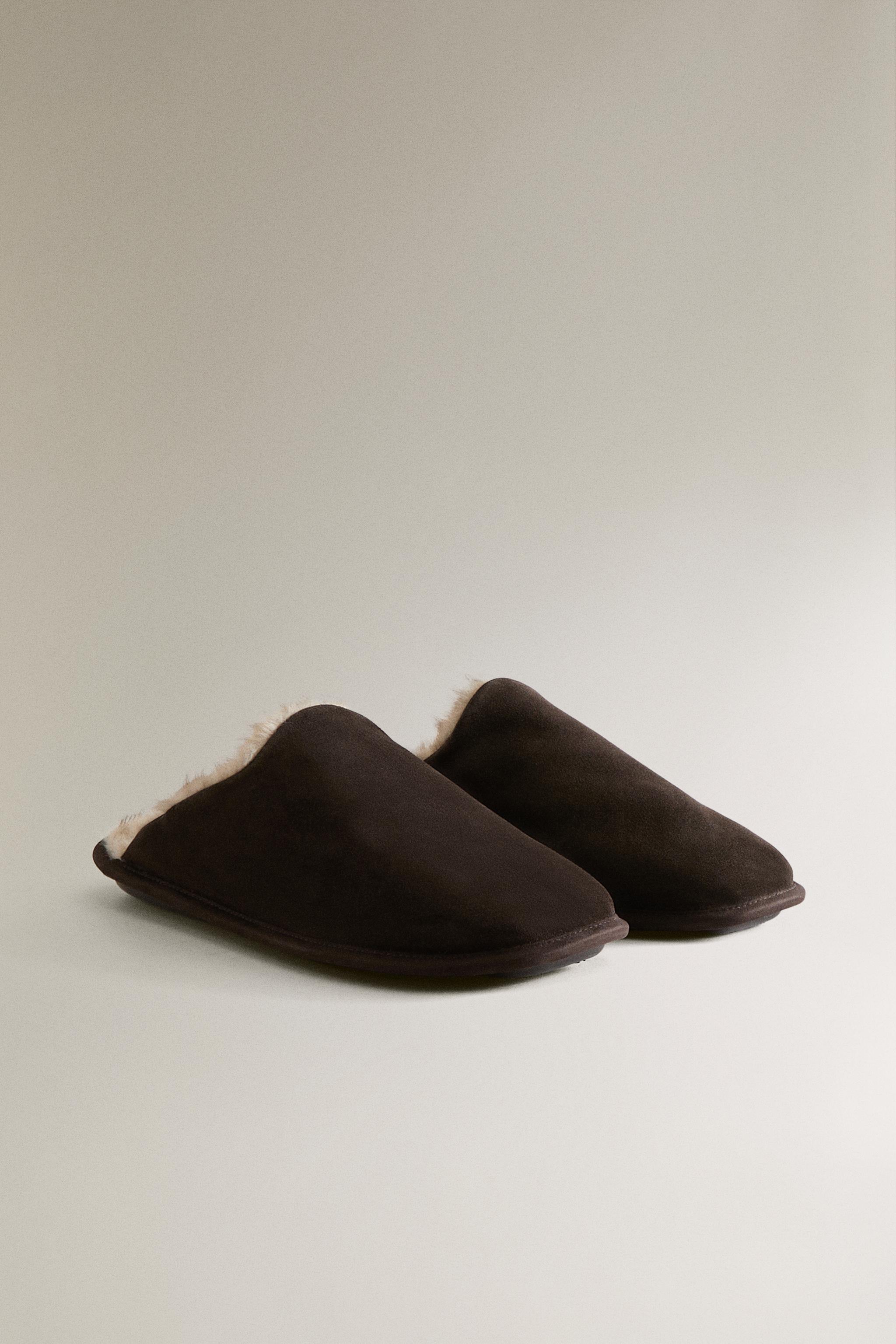 MULE EN CUIR CHAUDE
