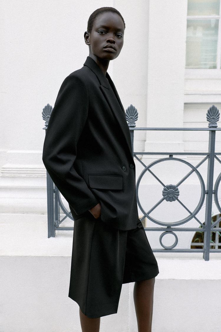 Blazer cruzado de corte oversize 3