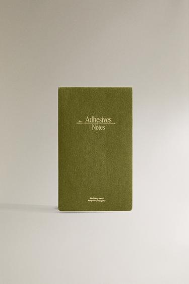 STICKY NOTE PAD - Green by Zara - Image 0