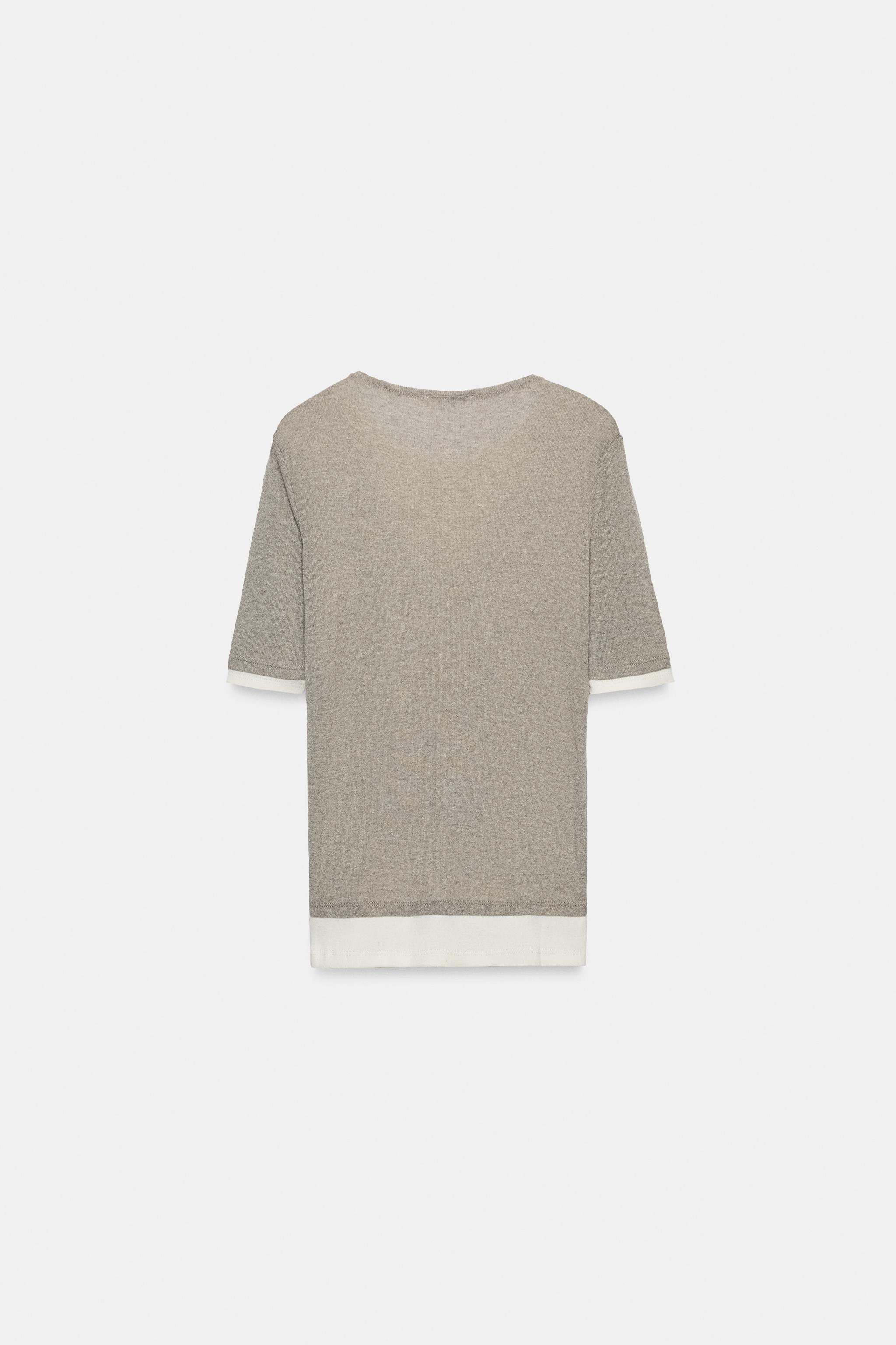 DOUBLE LAYER HENLEY TOP