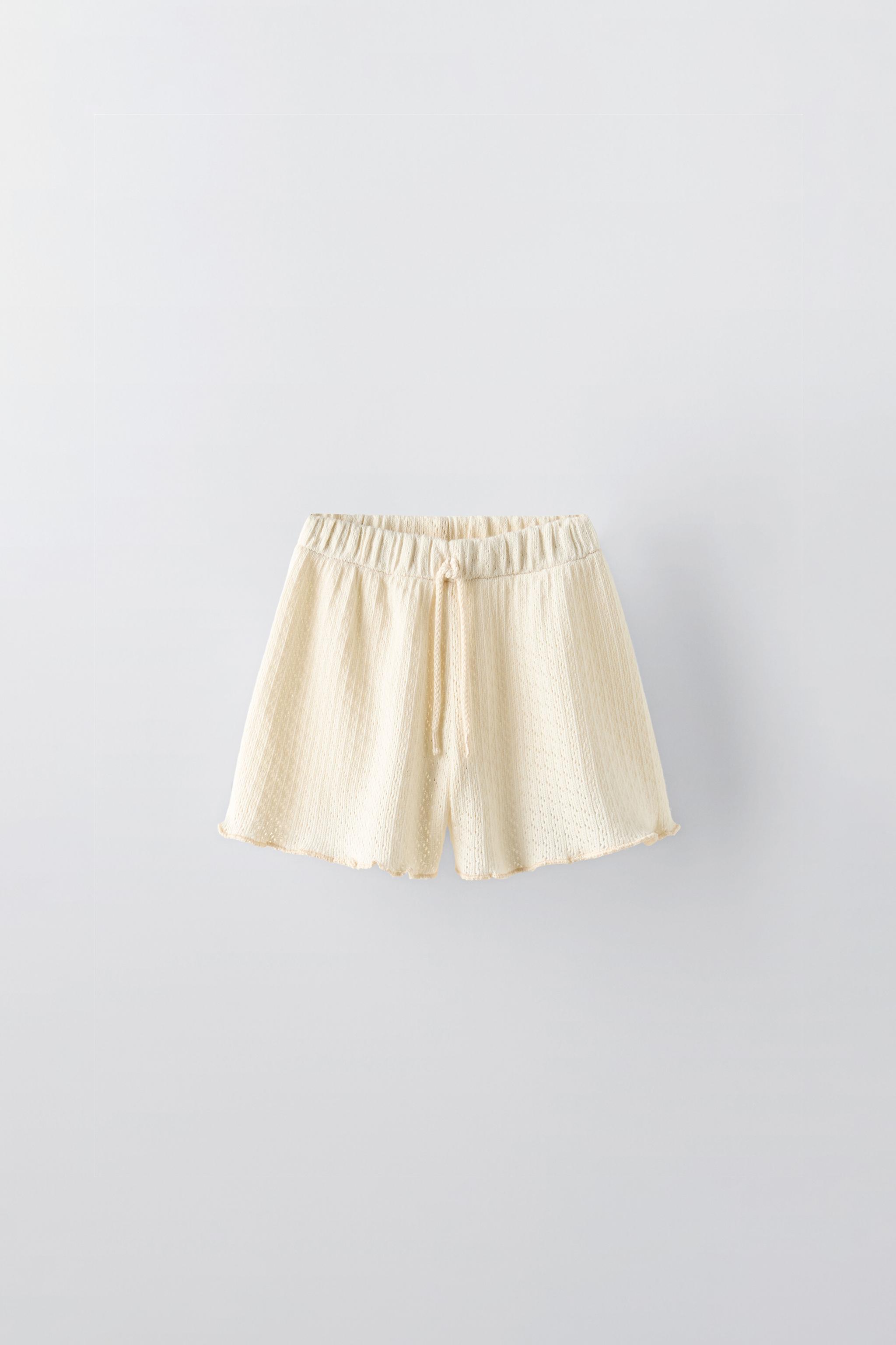 Short en maille zara sale