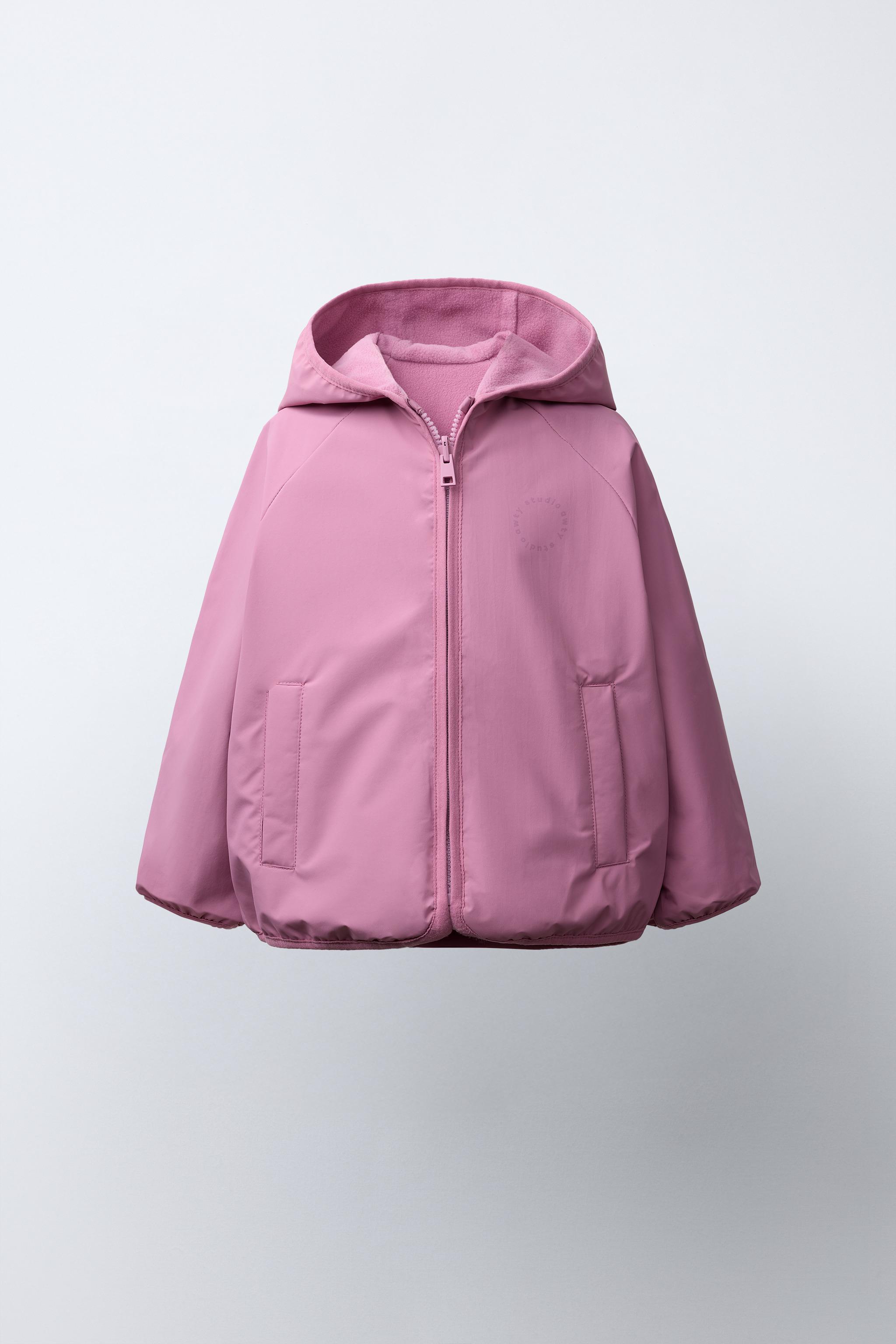 REVERSIBLE FLEECE JACKET - Pink | ZARA United States