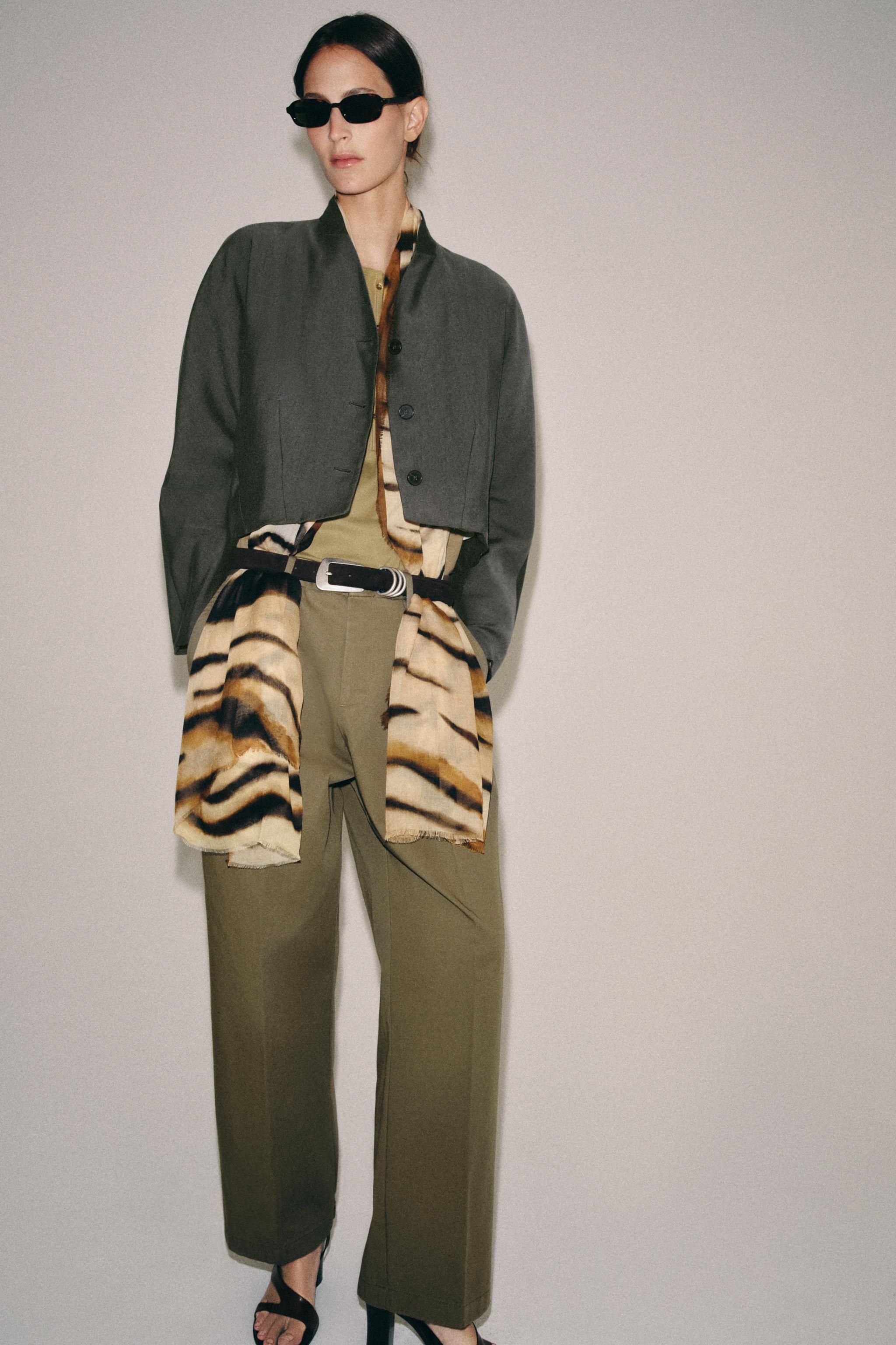 ZW COLLECTION CROPPED JACKET