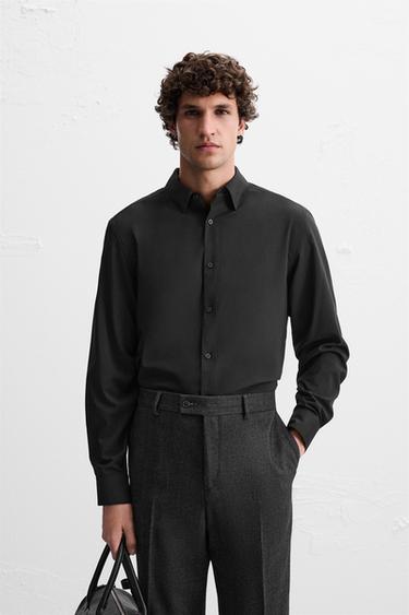 ACTIVE SHIRT - Black by Zara
