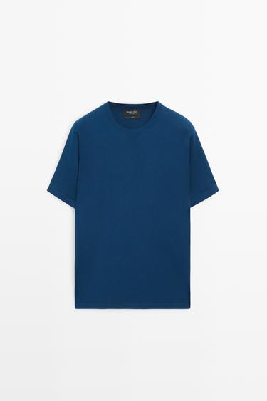 100% cotton short sleeve round neck T-shirt — 447 1