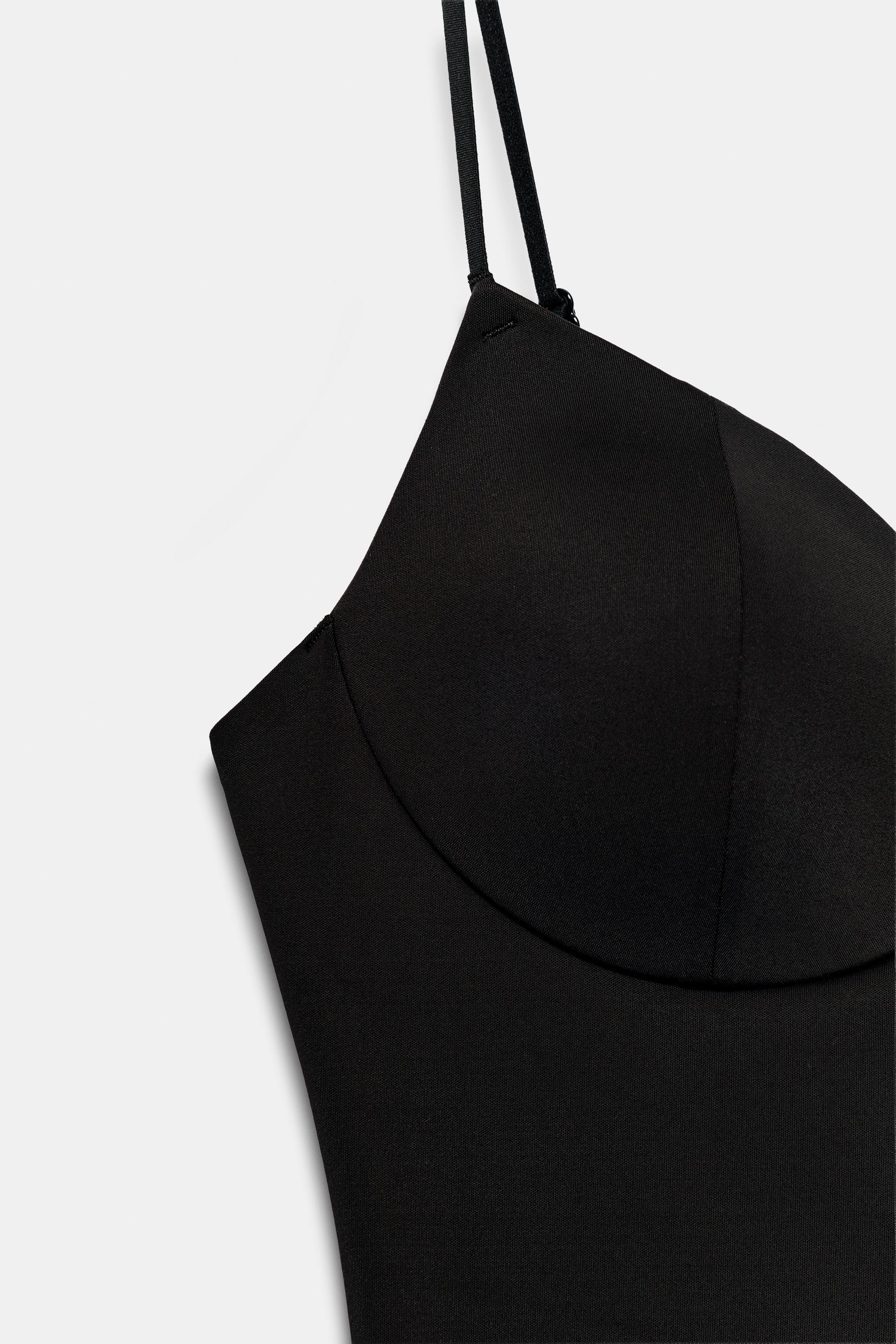 Боди SWEETHEART NECKLINE — Zara — фото 7