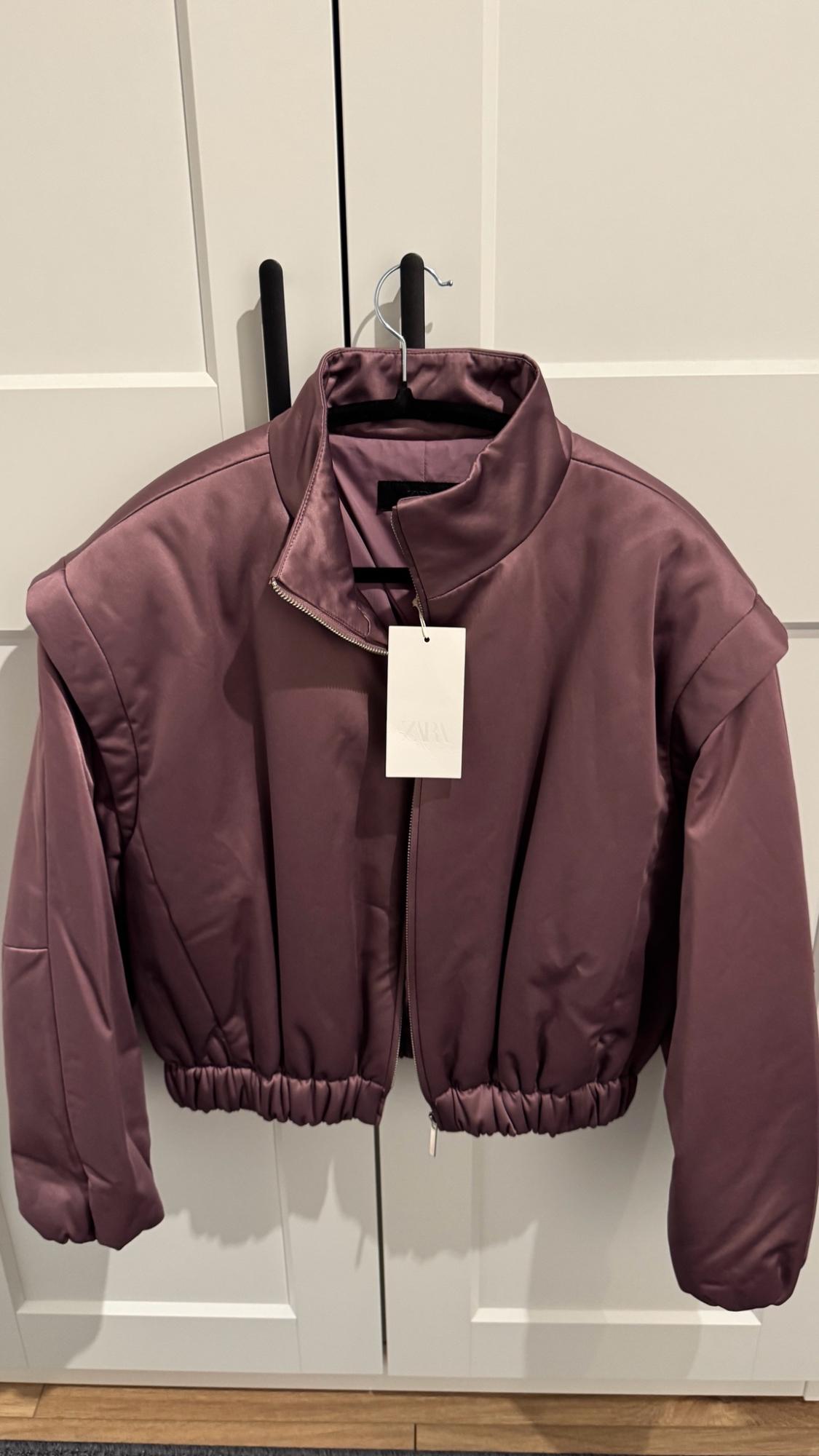 PUFFER JACKET WITH DEFINED SHOULDERS - Image 2