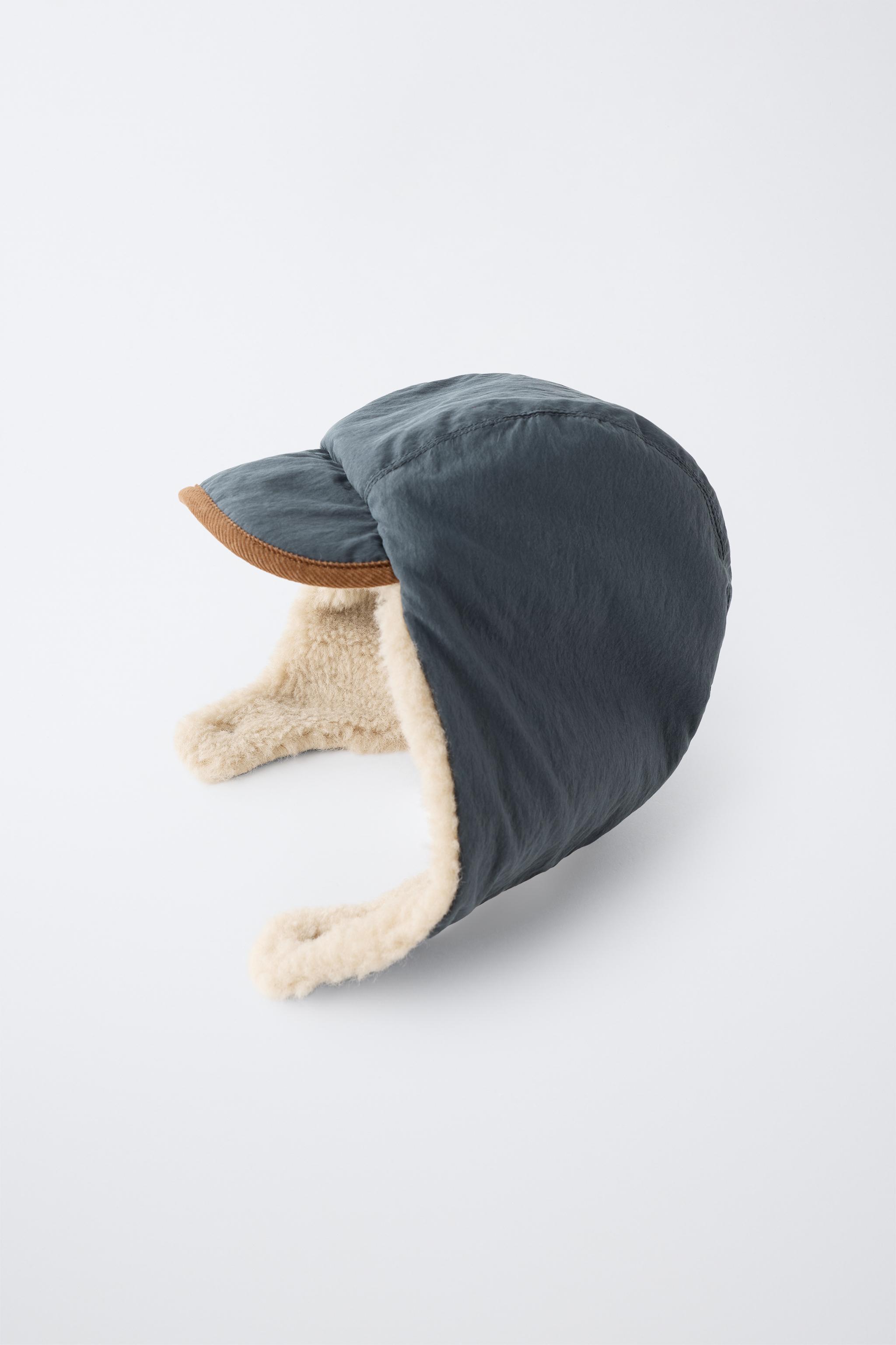 FAUX FUR AVIATOR HAT