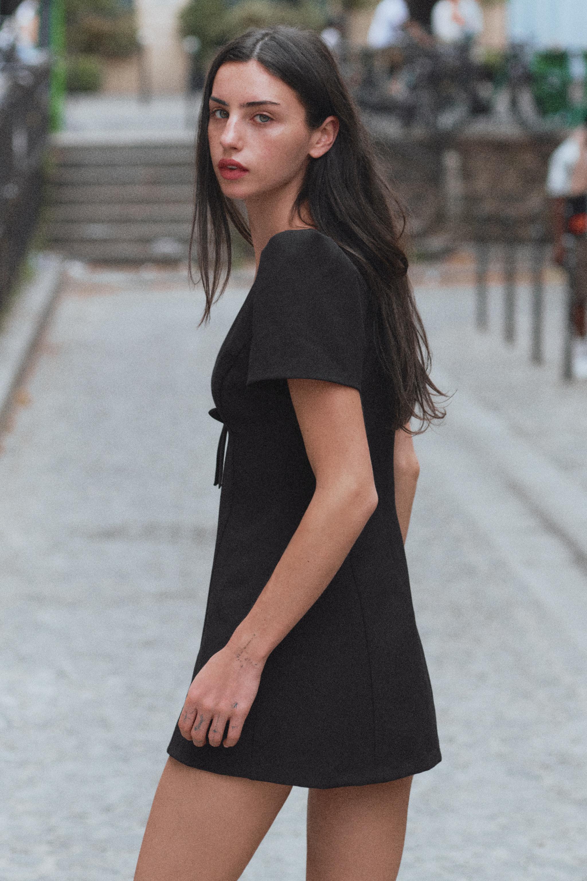 BOW MINI DRESS