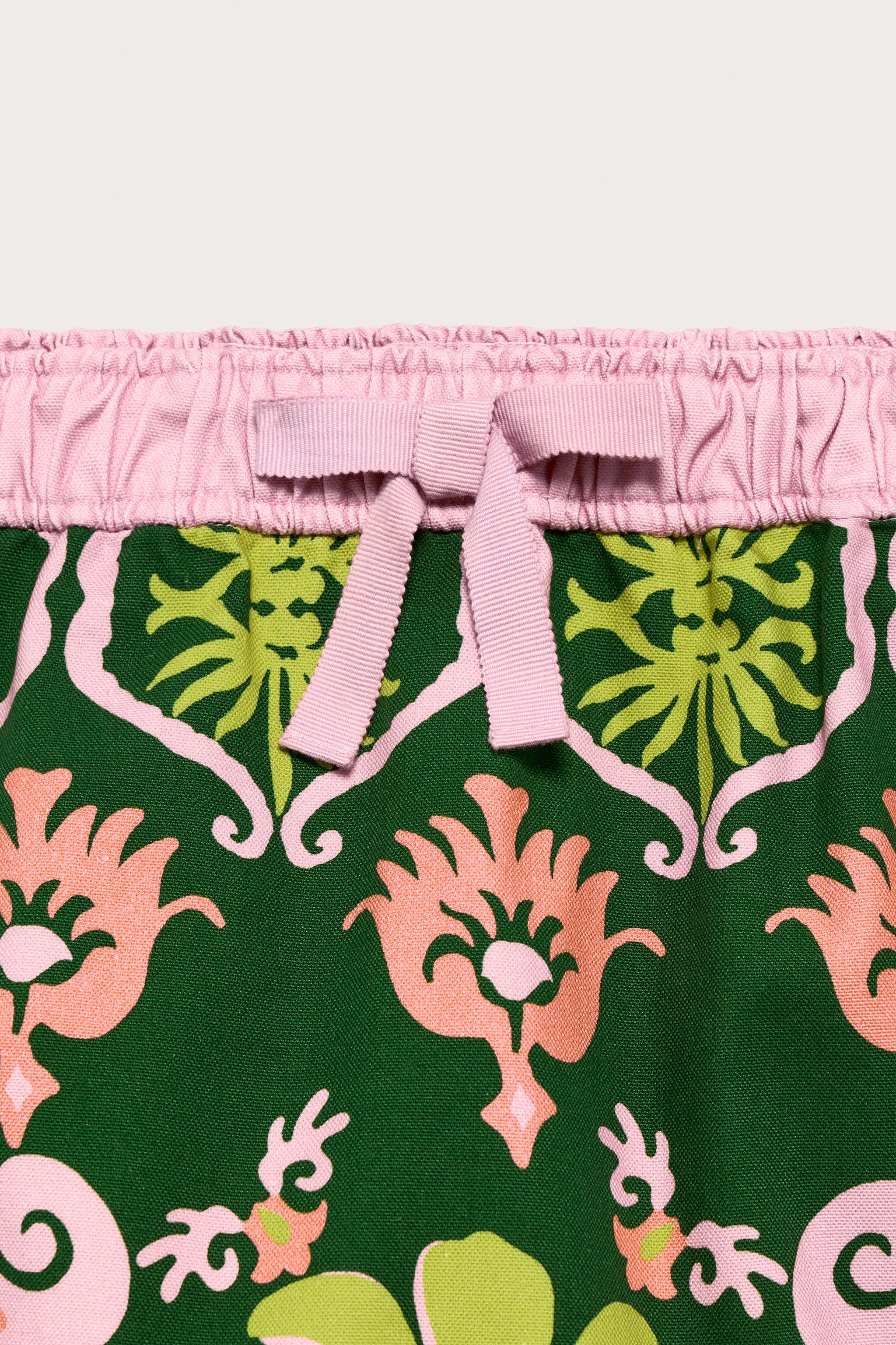 Женские юбки Zara LIMITED EDITION PRINTED MIDI SKIRT — фото 9