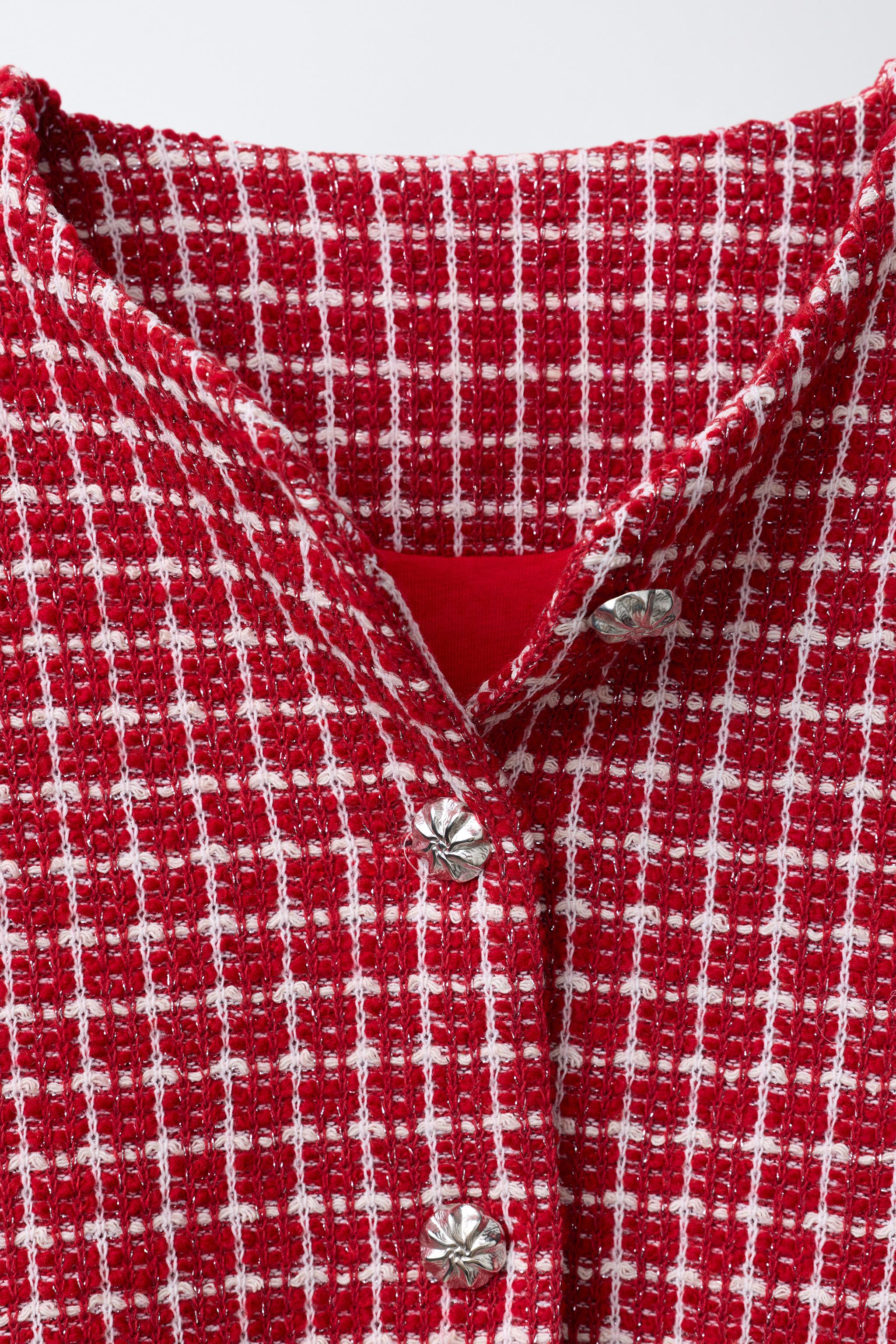 BUTTON TEXTURED JACKET