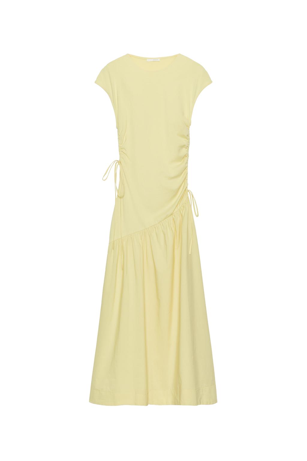 ASYMMETRIC RUCHED DRESS - image 3