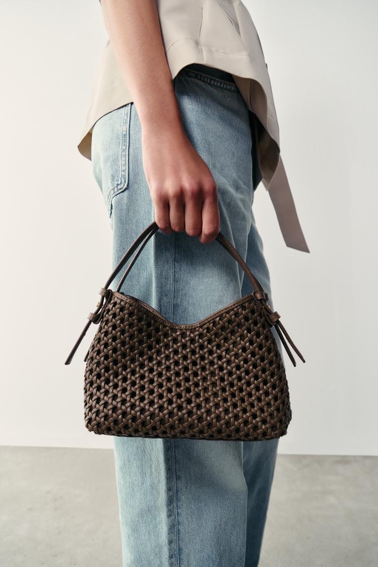 Bolso de mano mini tejido 2