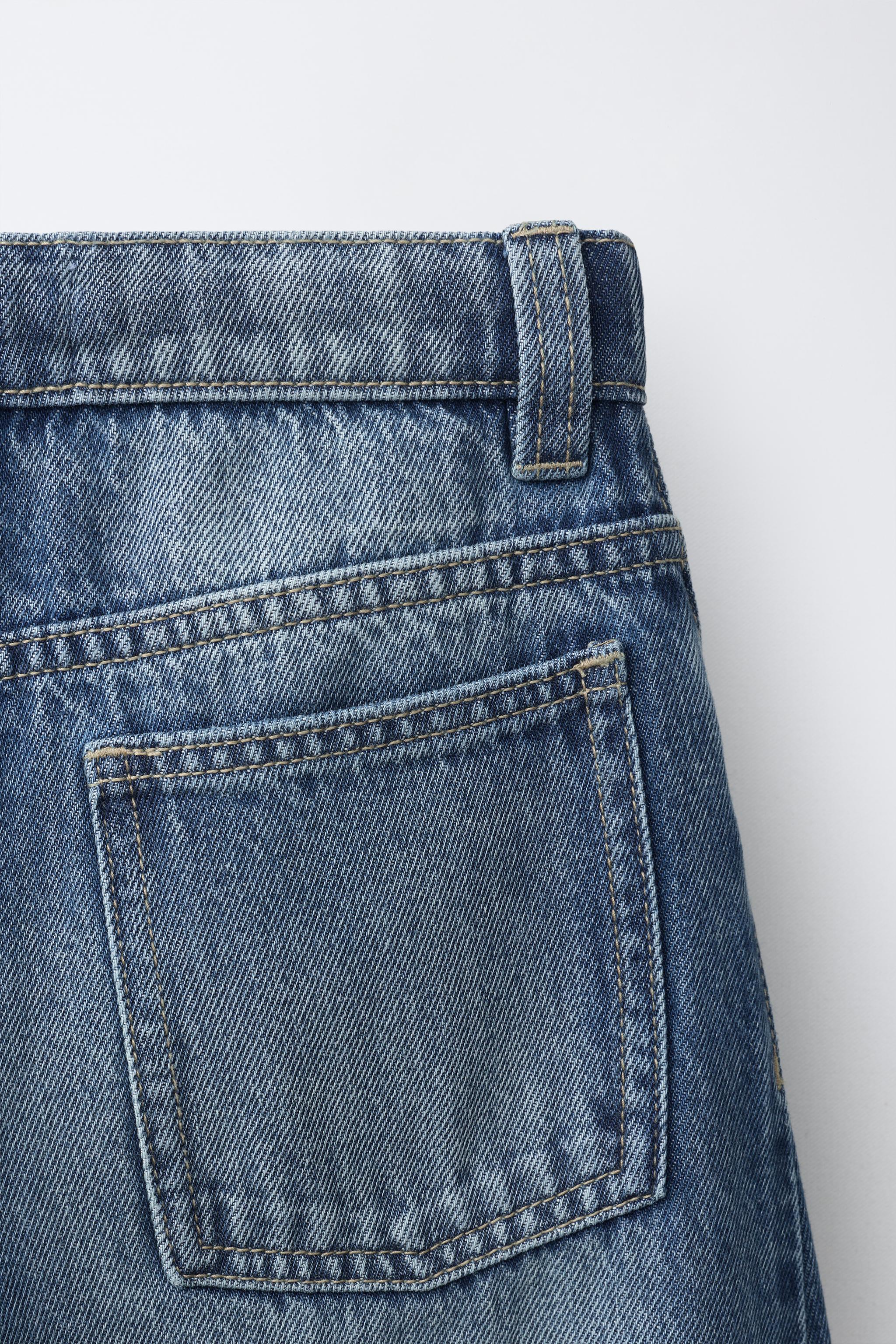 JEAN BARREL À CEINTURE ET LACETS