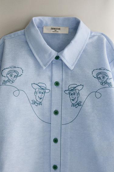 PYJAMA ENFANT FLANELLE TOY STORY ©DISNEY/PIXAR - Bleu clair de Zara - Image 2