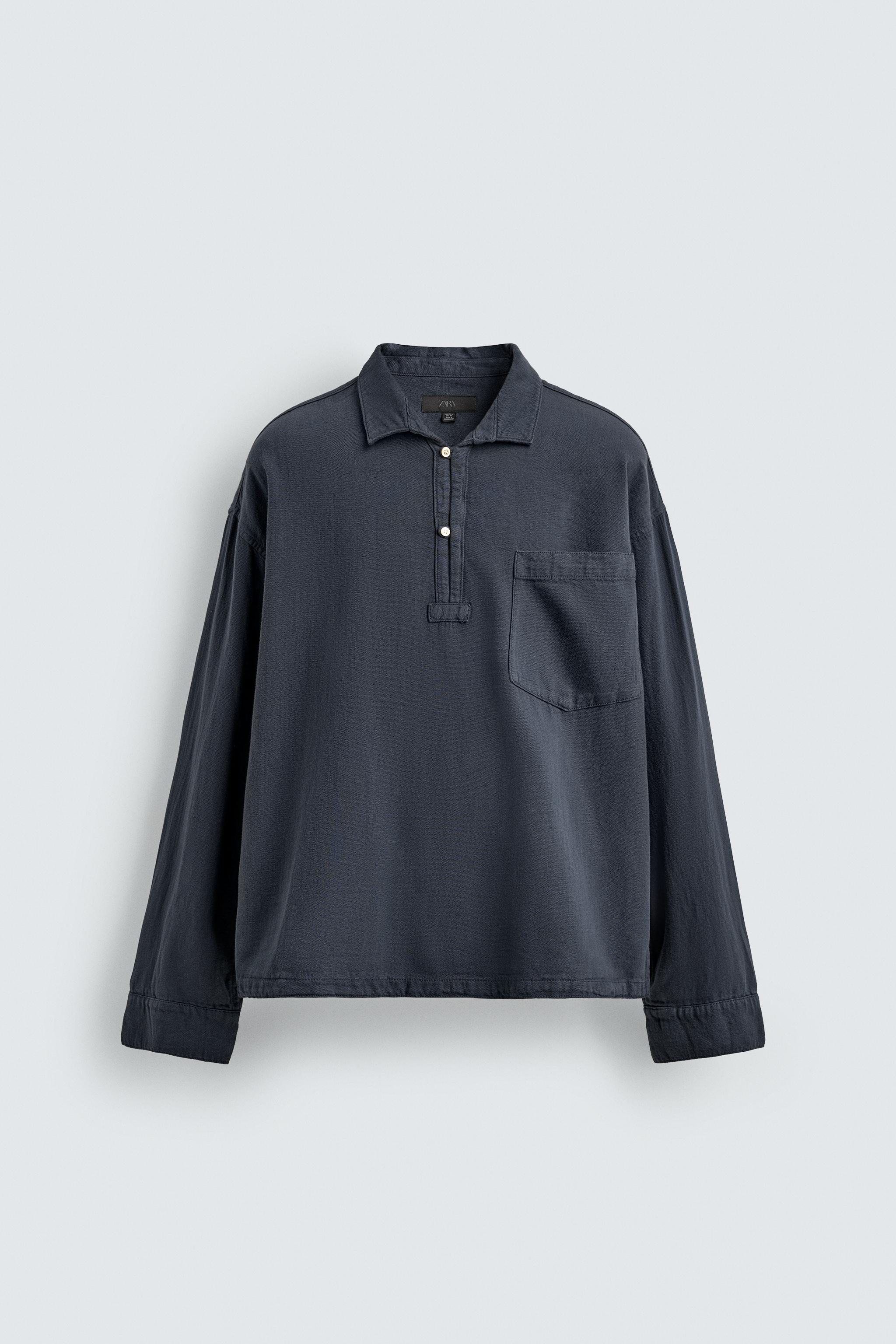 Men´s Long Sleeve Polo Shirts | ZARA Canada