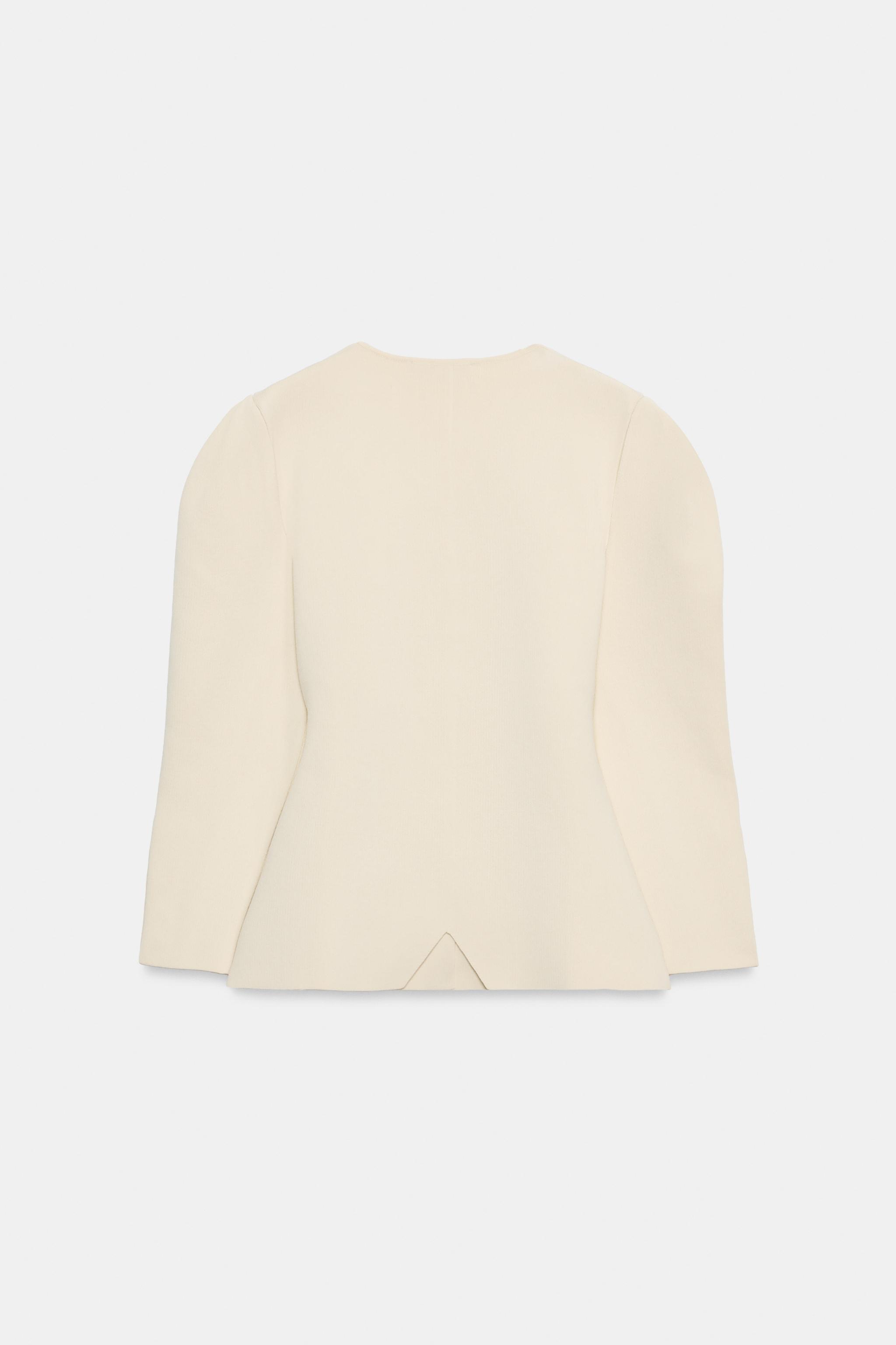 FITTED KNIT JACKET