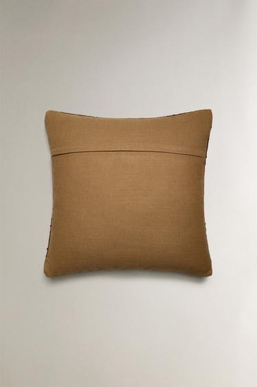 KILIM CUSHION COVER - Mustard by Zara - Image 2