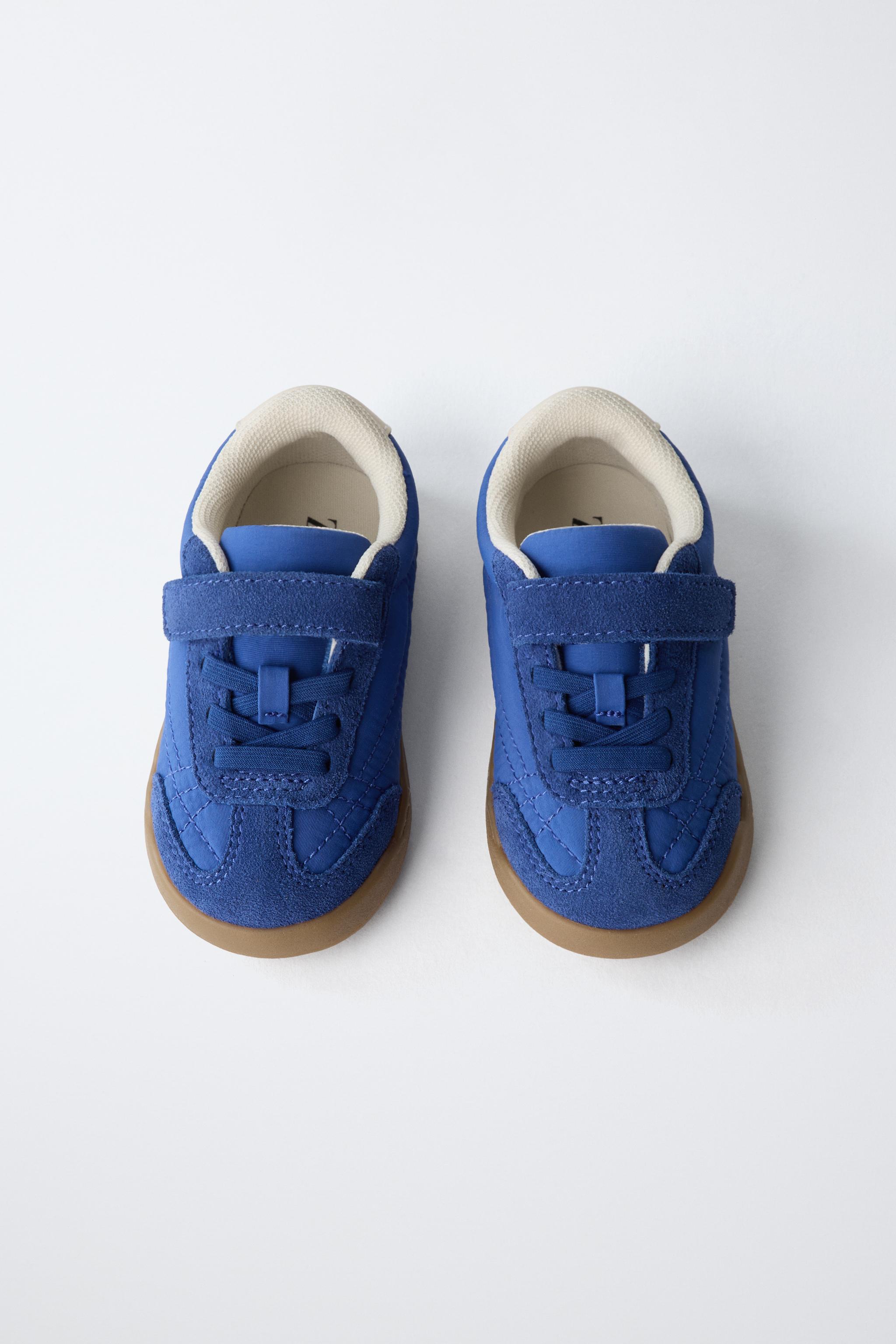 Детские кроссовки Zara RETRO BAREFOOT SNEAKERS — фото 9