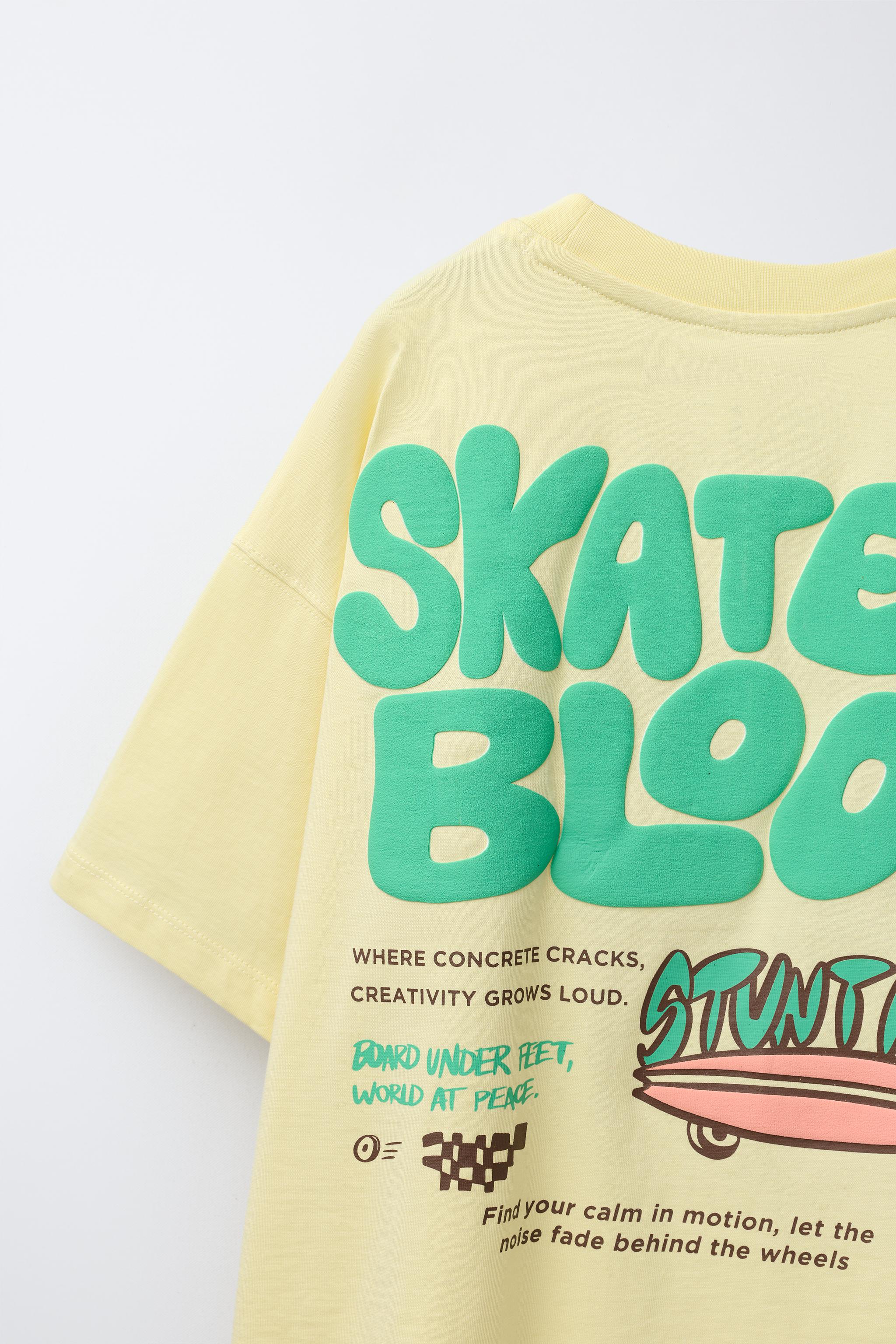 T-SHIRT IMPRIMÉ EN RELIEF