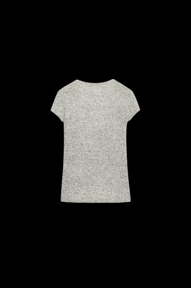 Zara RUSTIC BUTTON VEST TOP - Green / Ecru