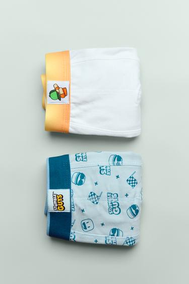 6-14 ÉV / KÉT DARABOS STUMBLE GUYS ™ © SCOPELY BOXERALSÓ CSOMAG – Többszínű a ZARA-tól