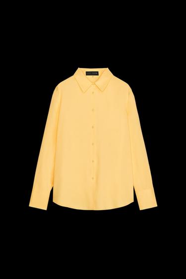 FLIESSENDES BASIC-HEMD – ZW COLLECTION - Gelb von Zara - Bild 0