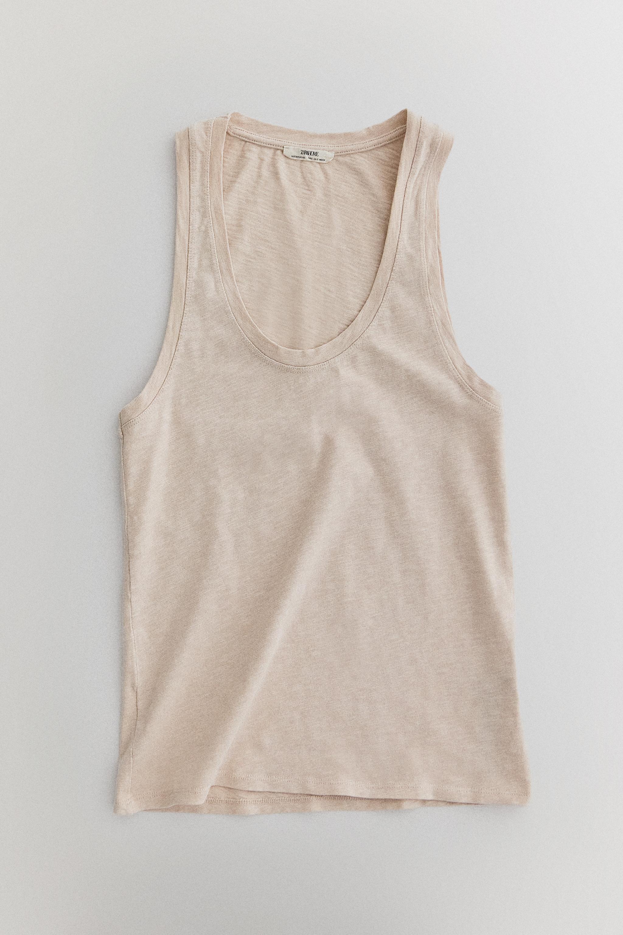 COTTON STRAPPY TOP