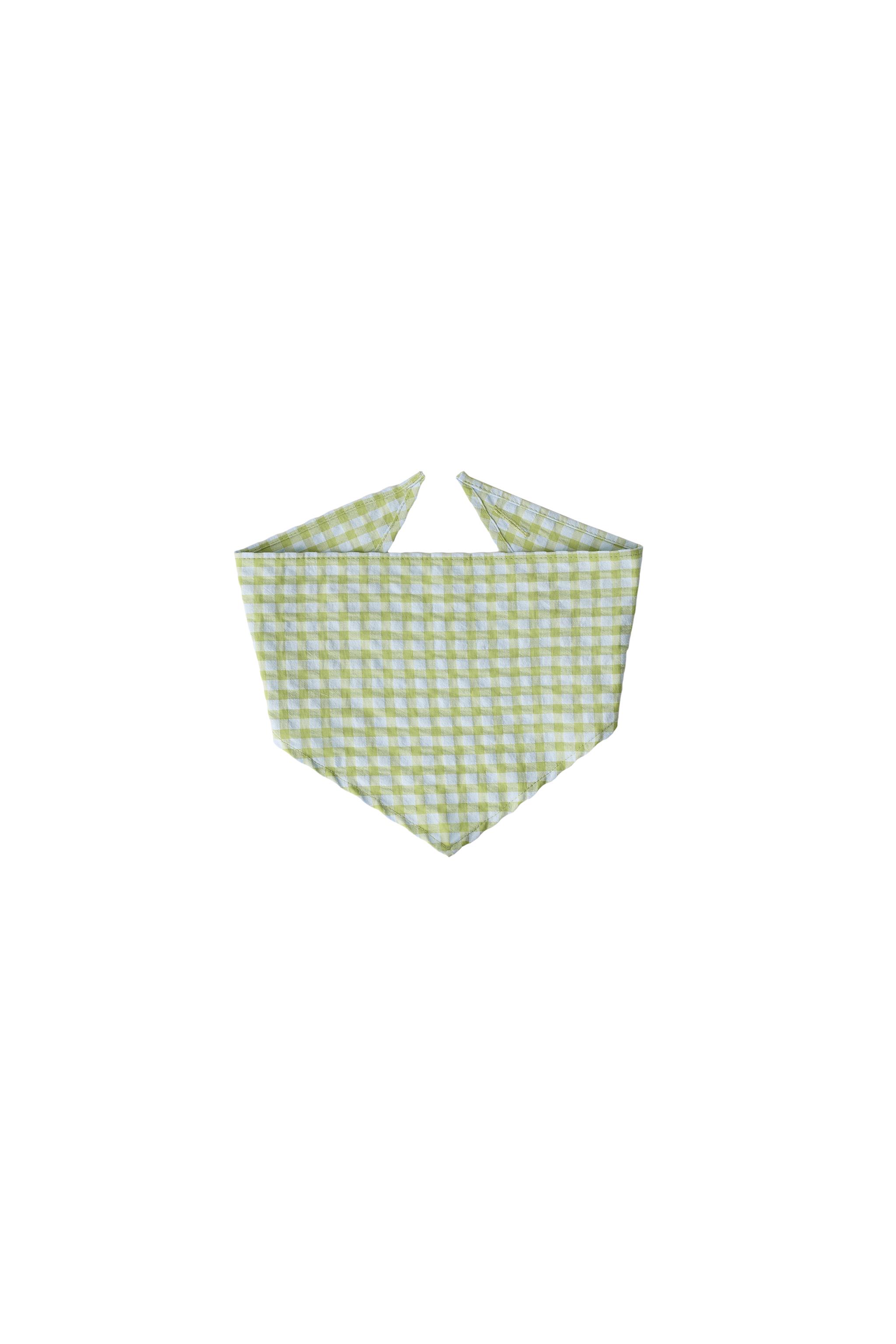 GINGHAM BANDANA - Lime green | ZARA United States