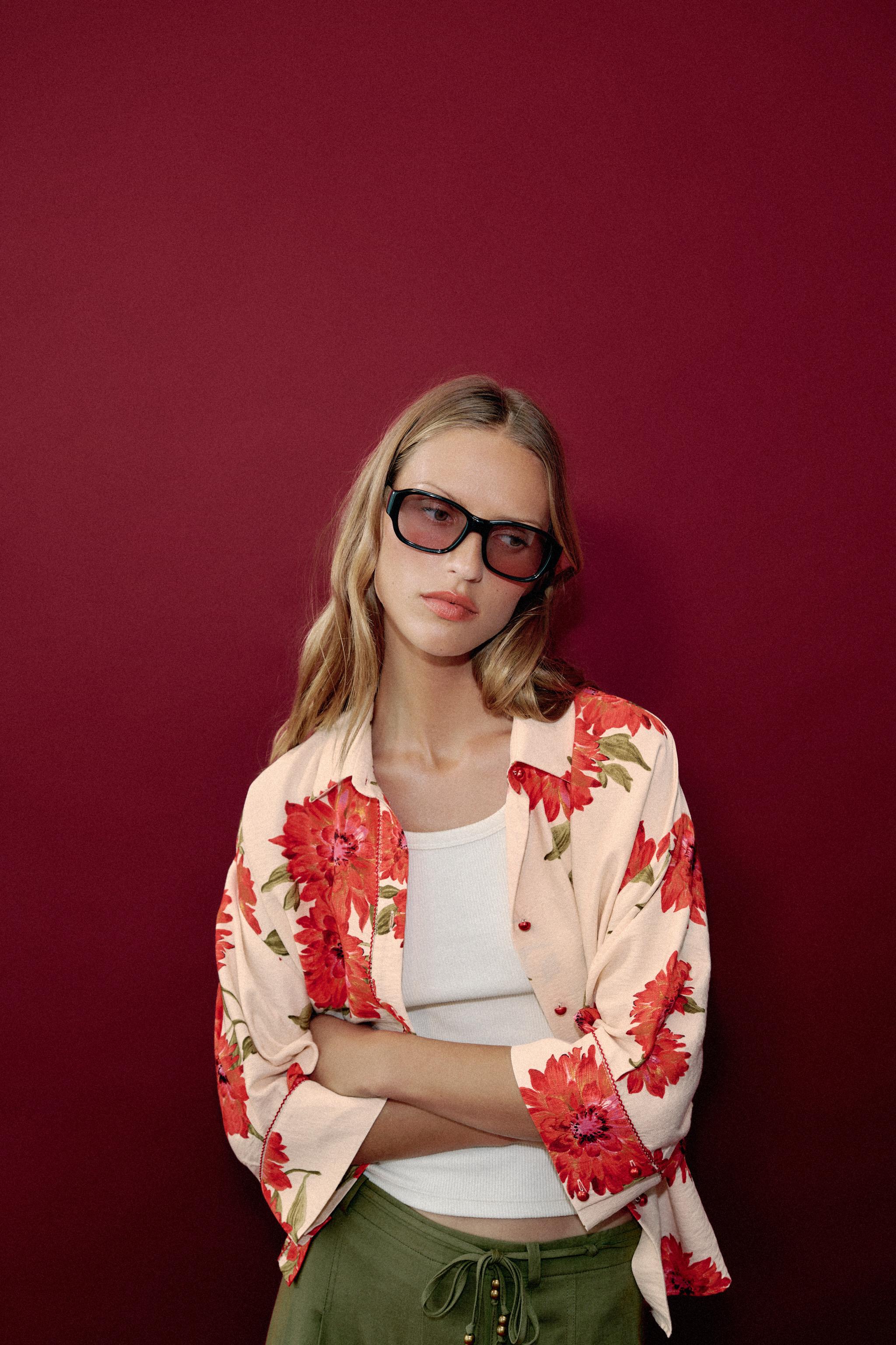 FLORAL PRINT SHIRT