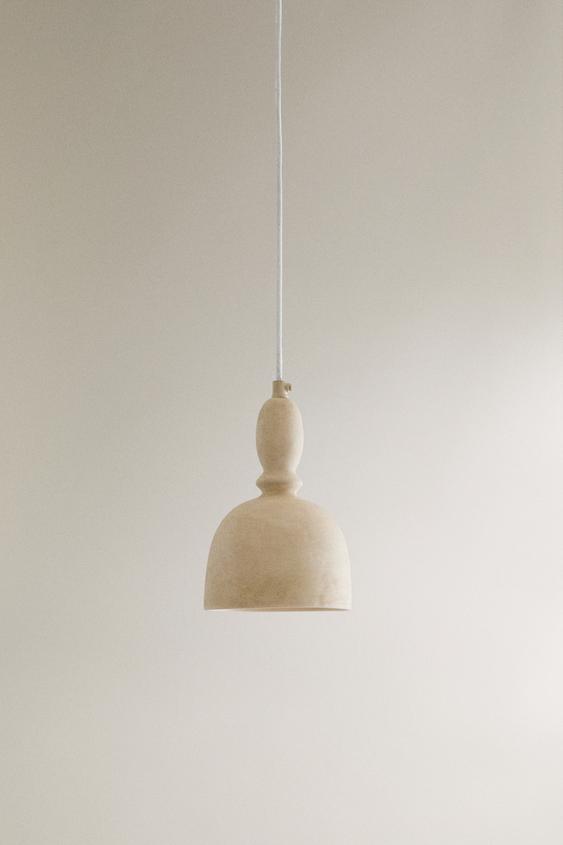 HÄNGELAMPE AUS KERAMIK KLEIN - Beige von Zara - Bild 0