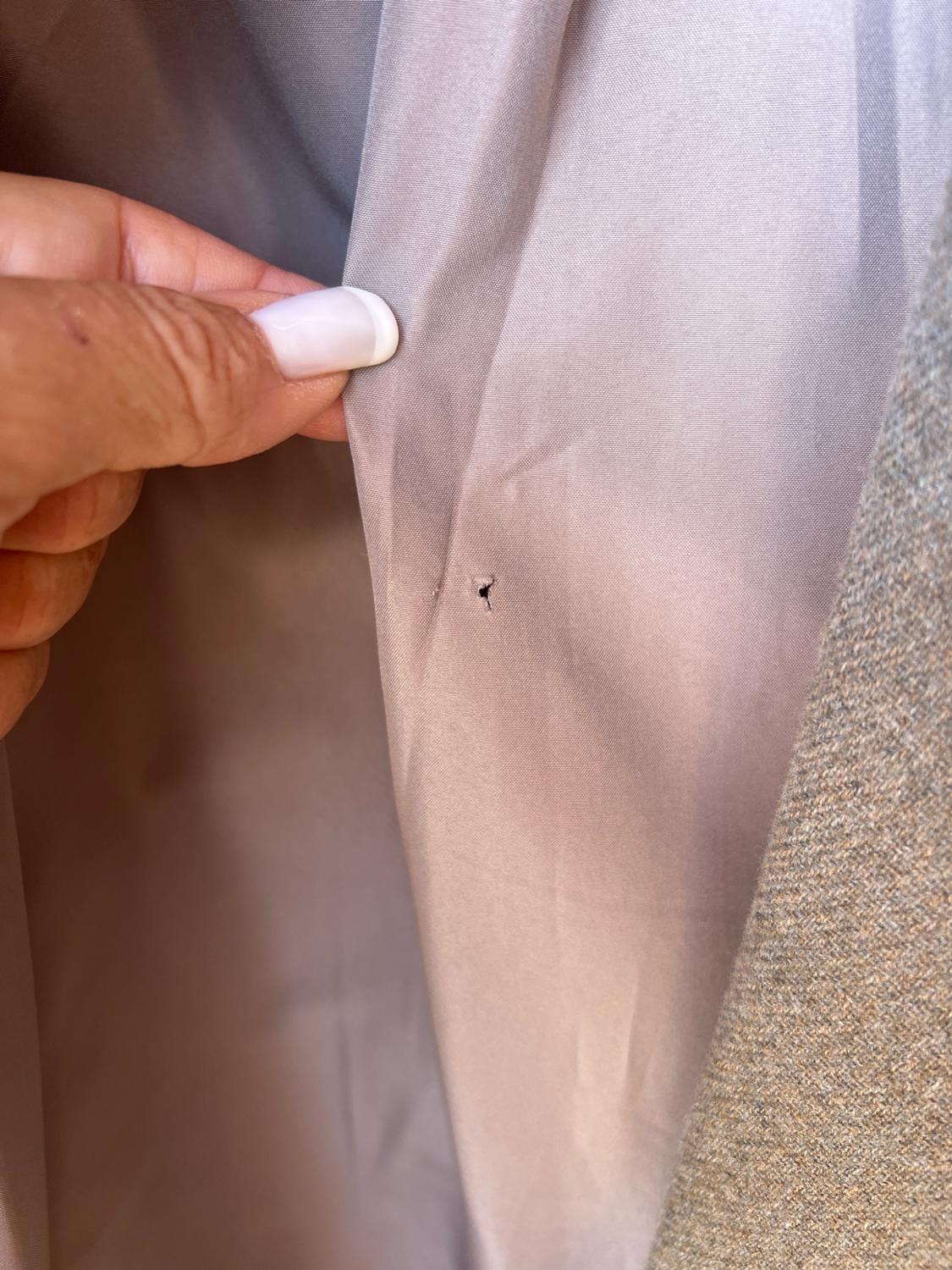 SHORT DOUBLE-BREASTED COAT - Image 4