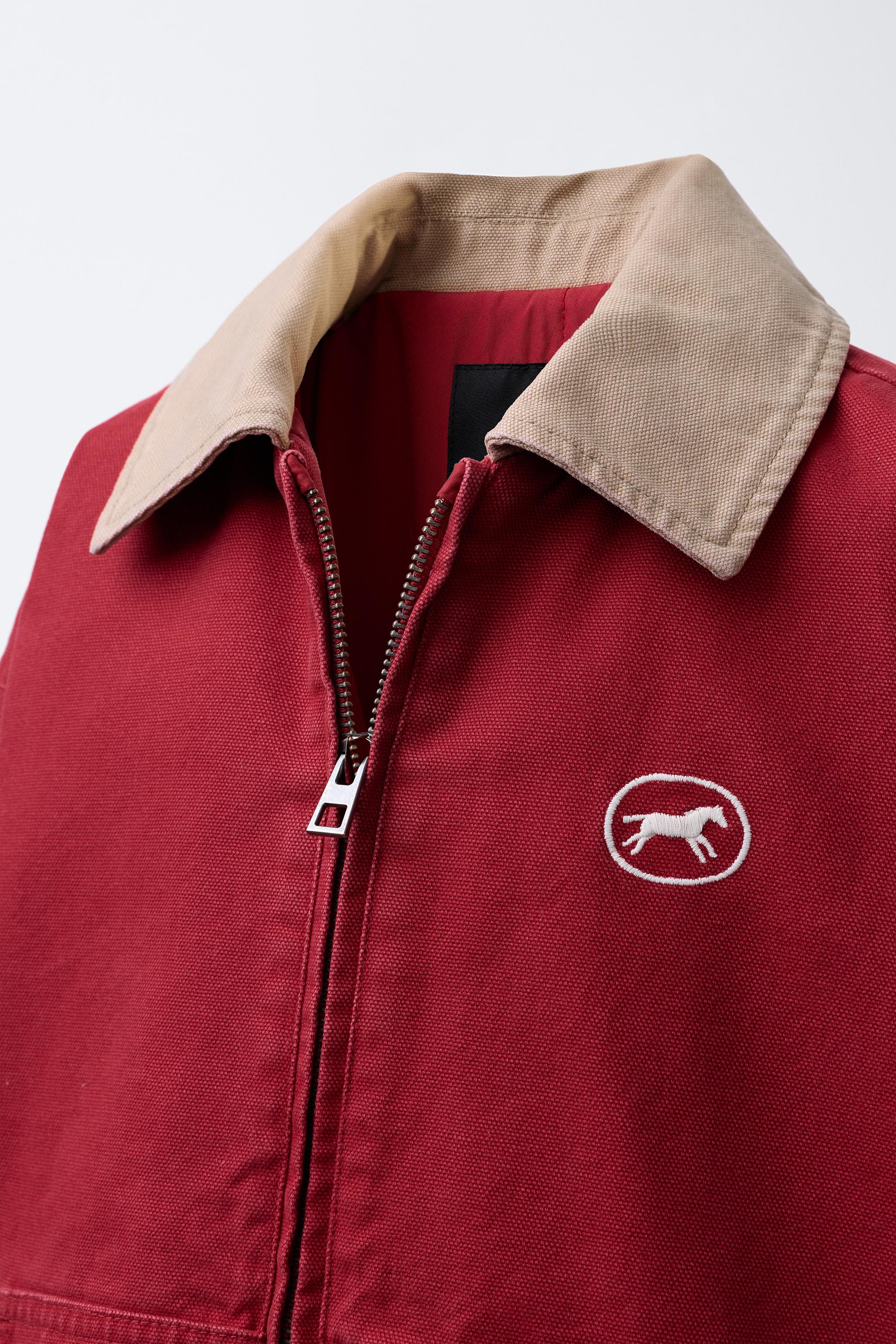 BLOUSON BOMBER À IMPRIMÉ CHEVAL