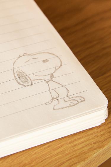 CHILDREN'S PEANUTS™ RING NOTEBOOK - Cream by Zara - Image 5