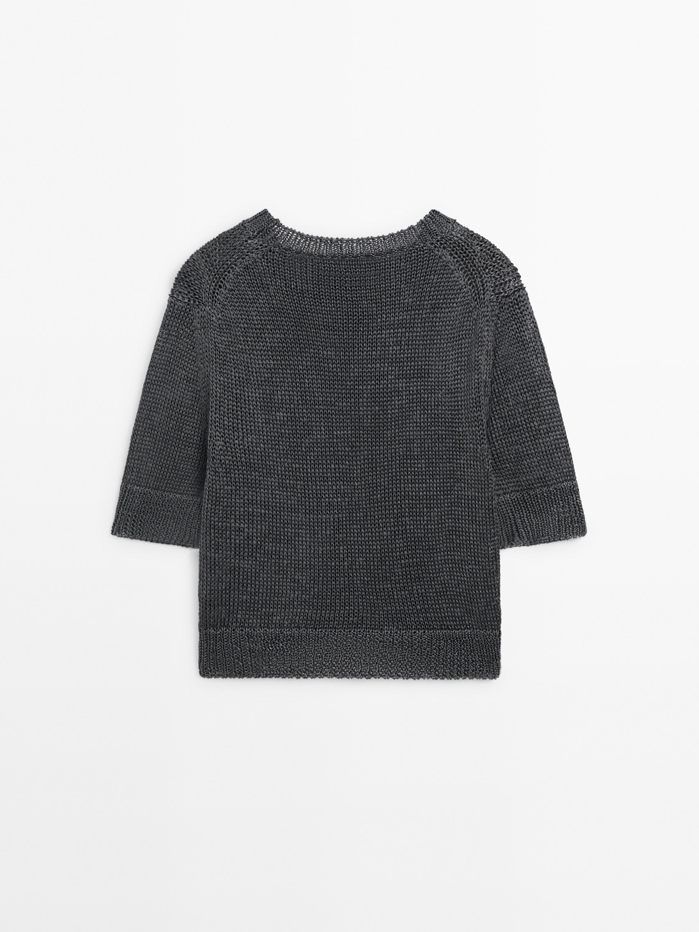 zara basic knit