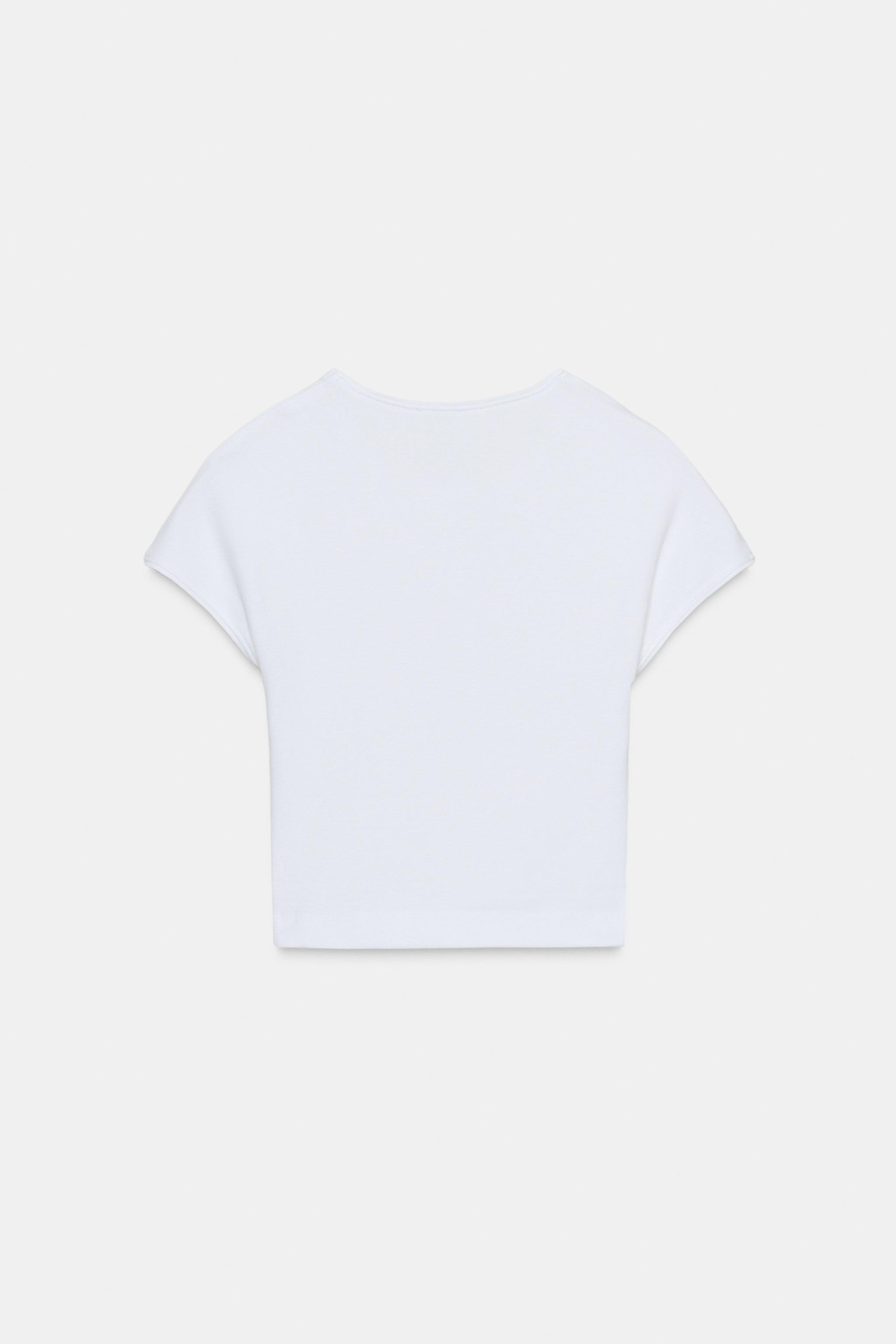 T-SHIRT COURT MANCHES COURTES