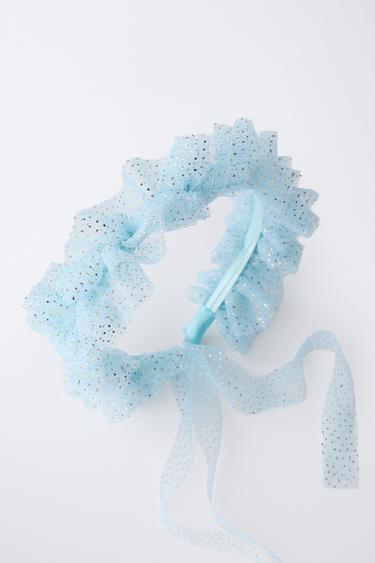 WOODLAND FAIRY HEADBAND - Blue by Zara - Image 3