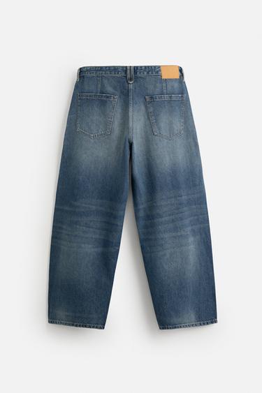 JEAN BALLON WIDE FIT - Bleu moyen de Zara - Image 7