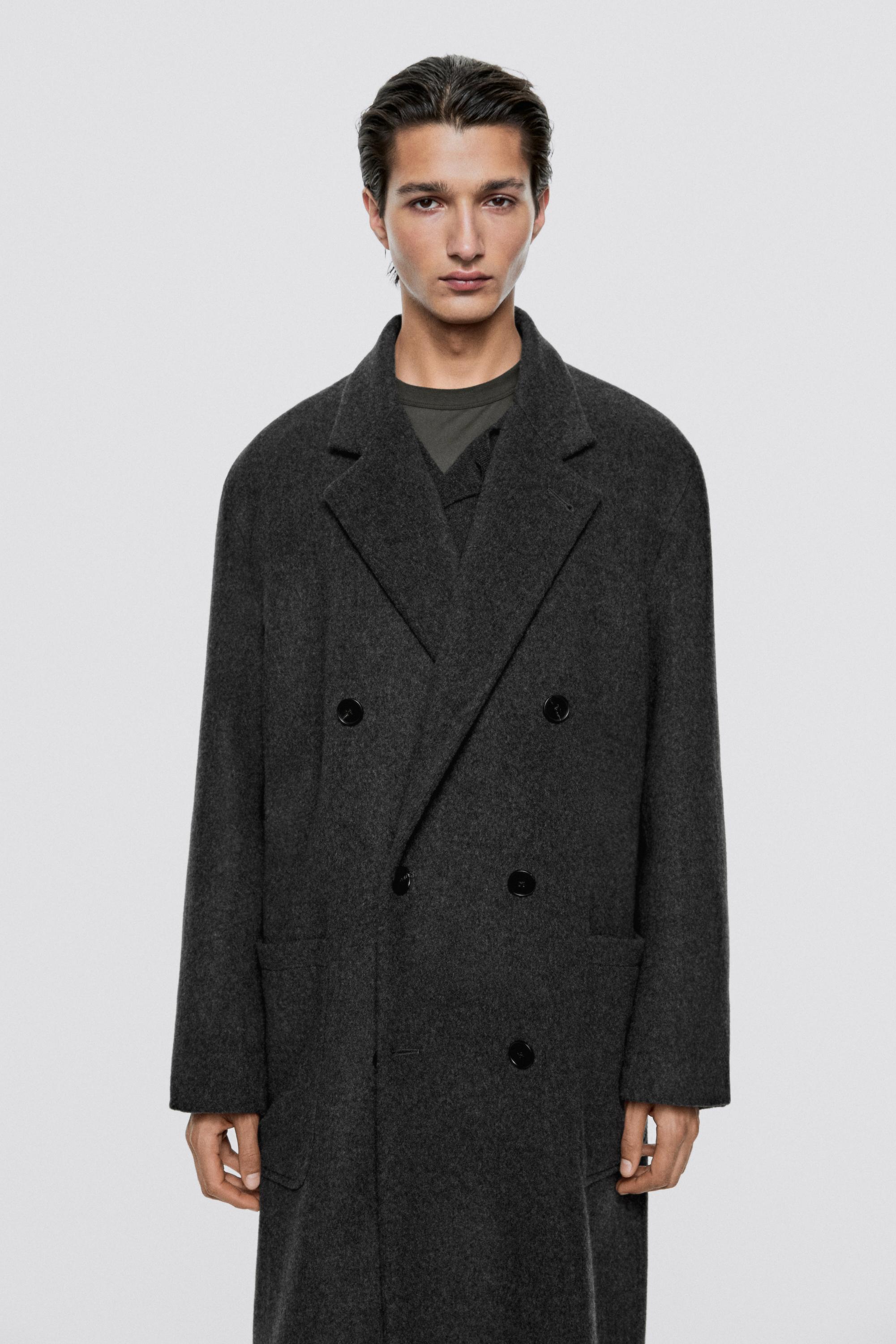 100% wool long coat - LIMITED EDITION