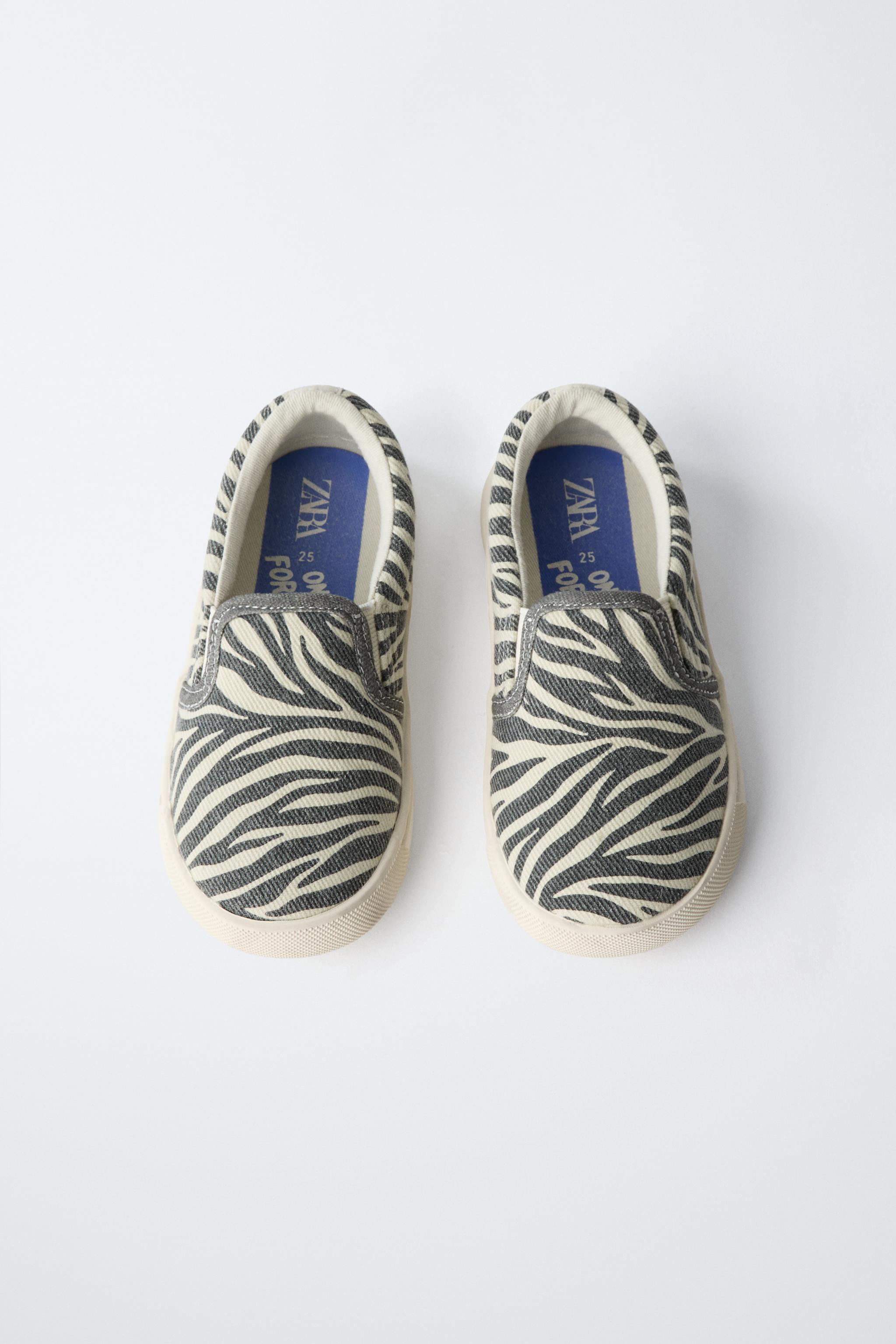 ZEBRA PRINT SNEAKERS