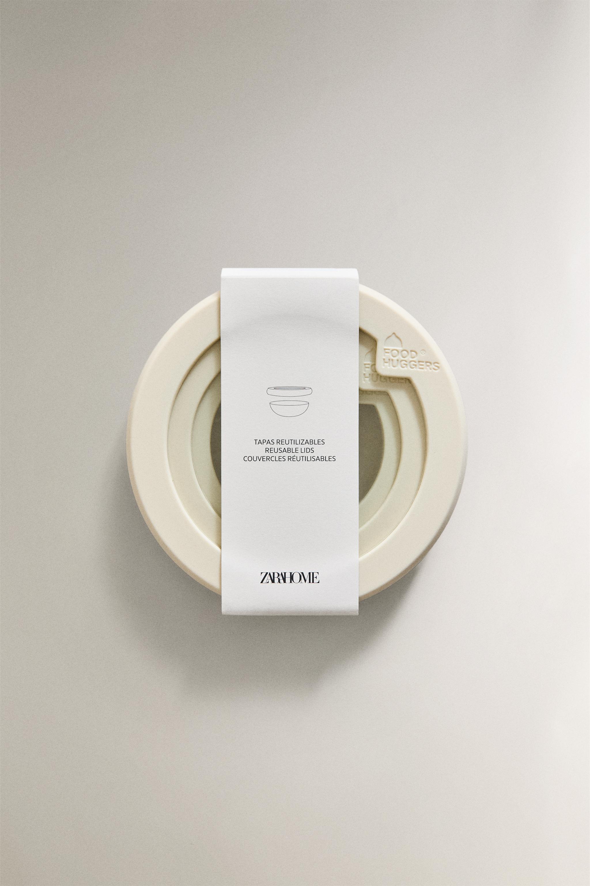 LOT DE COUVERCLES EN SILICONE ET VERRE (LOT DE 3)