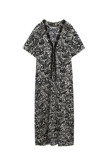 PRINTED TUNIC DRESS