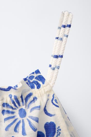 SHELL PRINT PLAYSUIT - Bluish by Zara - Image 2