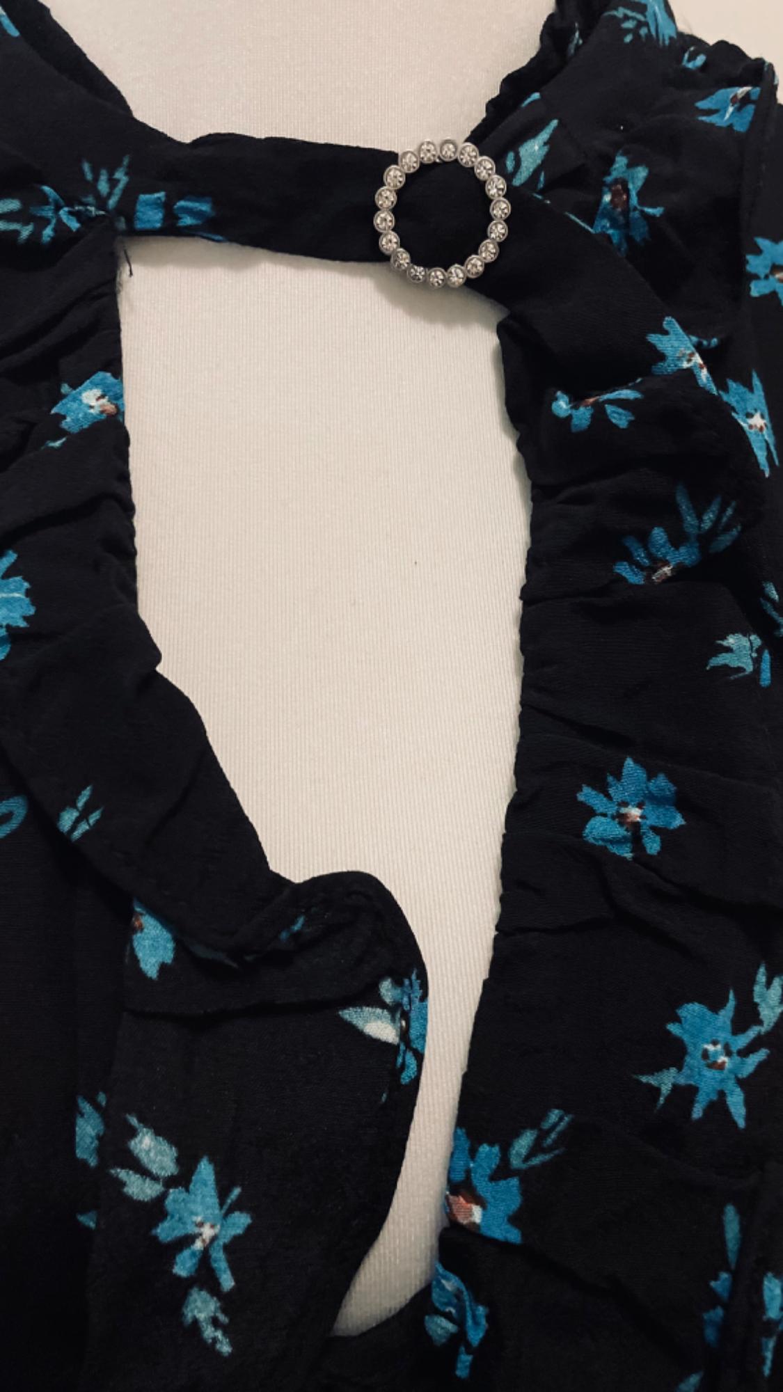 FLORAL PRINT BLOUSE - Image 4