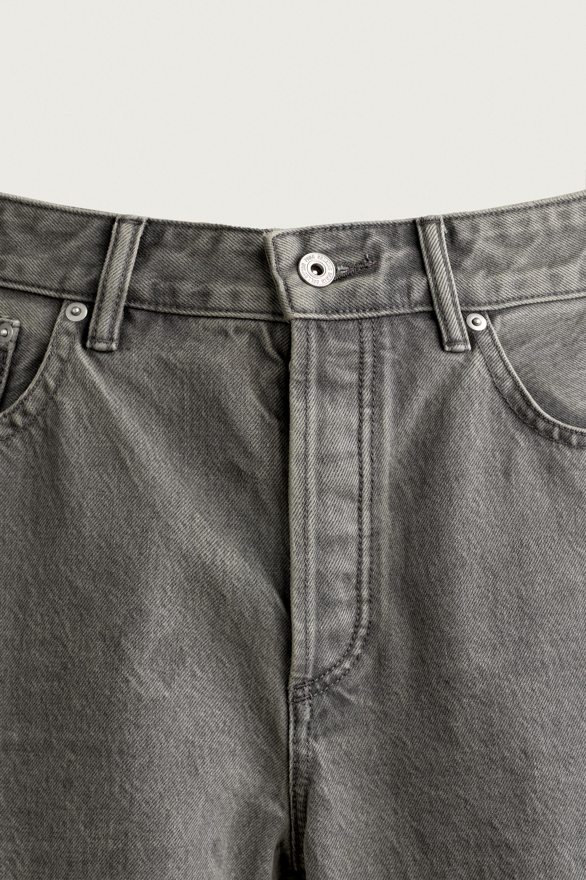 Zara RELAXED FIT JEAN görsel 8