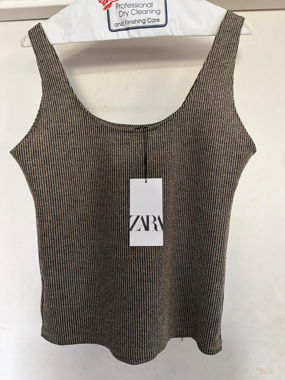 METALLIC THREAD STRAP TOP - Image 6