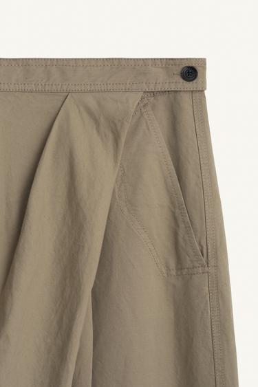 DRP PNT 16 - écru/vert kaki de Zara - Image 5