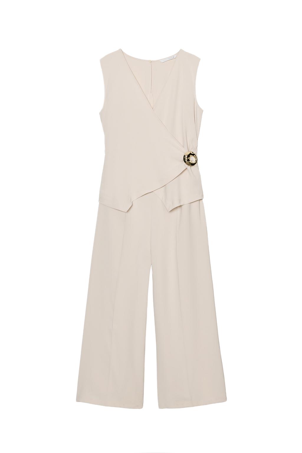 GOLD APPLIQU JUMPSUIT - image 3